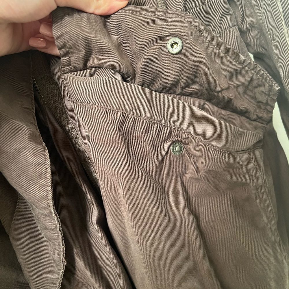 Silence + Noise (Urban Outfitters) Lightweight Hooded Jacket - Size Small - Picture 5 of 5